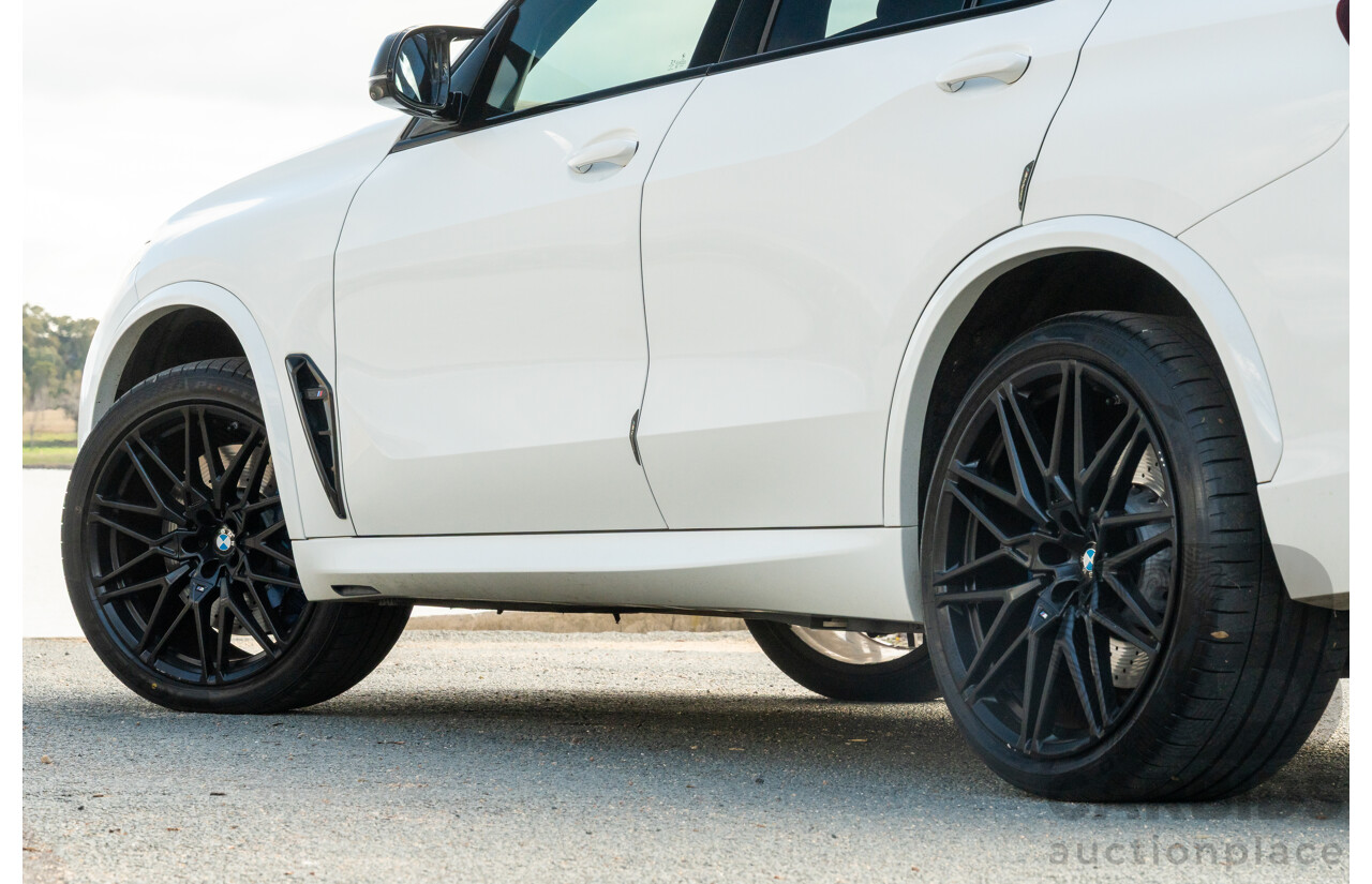 04/2020 BMW X5 M Competition F95 (AWD) MY20 4d Wagon Alpine White Twin Turbo V8 4.4L