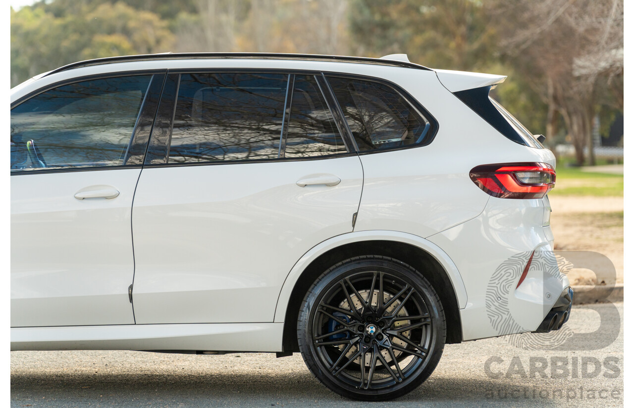 04/2020 BMW X5 M Competition F95 (AWD) MY20 4d Wagon Alpine White Twin Turbo V8 4.4L