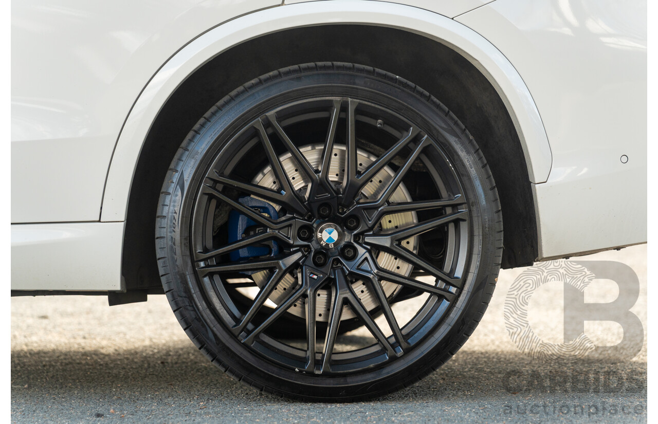 04/2020 BMW X5 M Competition F95 (AWD) MY20 4d Wagon Alpine White Twin Turbo V8 4.4L