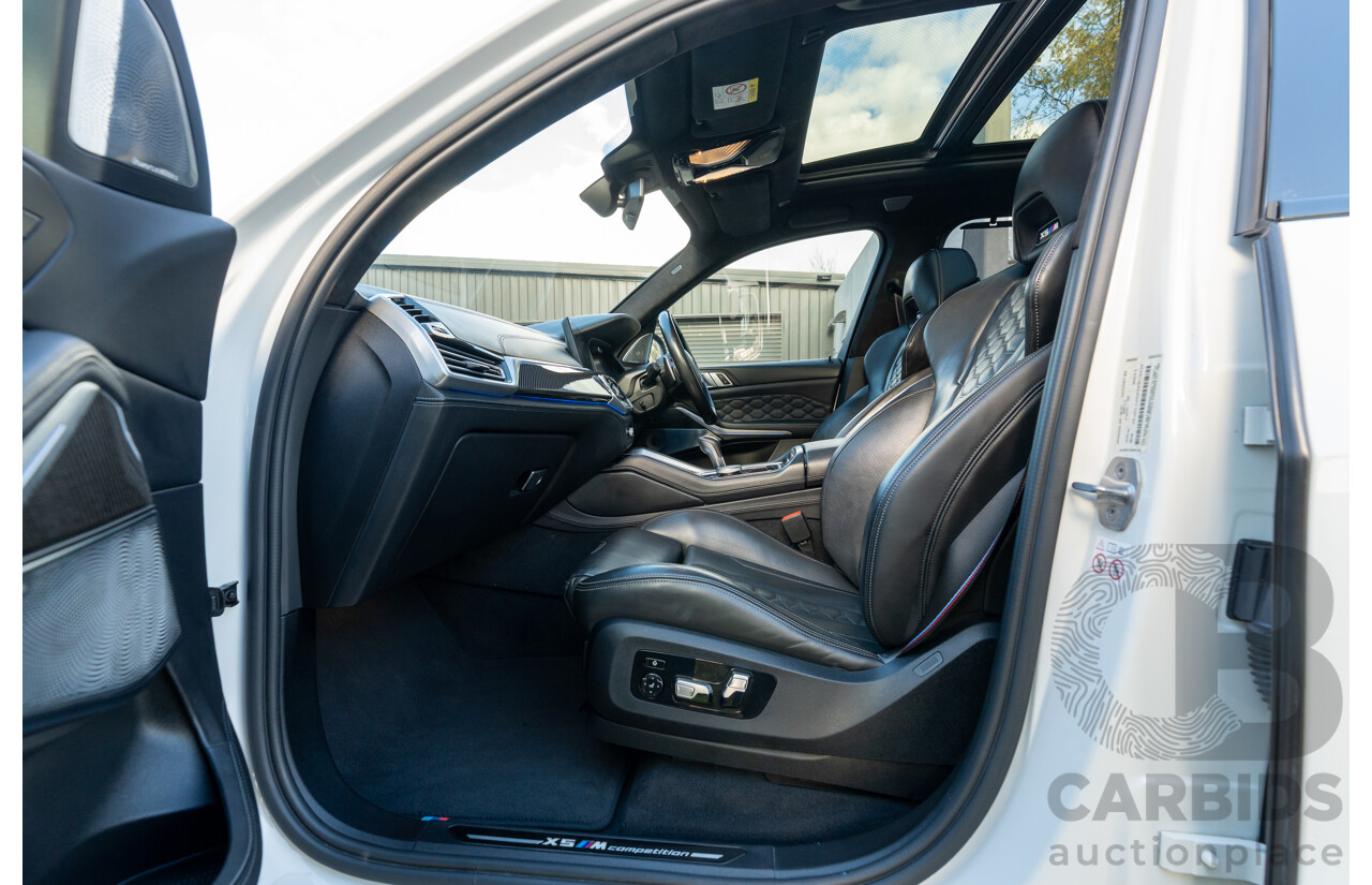 04/2020 BMW X5 M Competition F95 (AWD) MY20 4d Wagon Alpine White Twin Turbo V8 4.4L