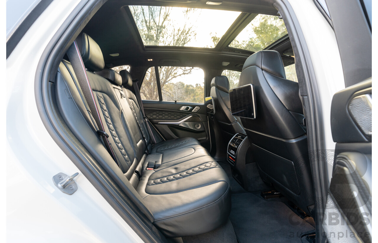 04/2020 BMW X5 M Competition F95 (AWD) MY20 4d Wagon Alpine White Twin Turbo V8 4.4L