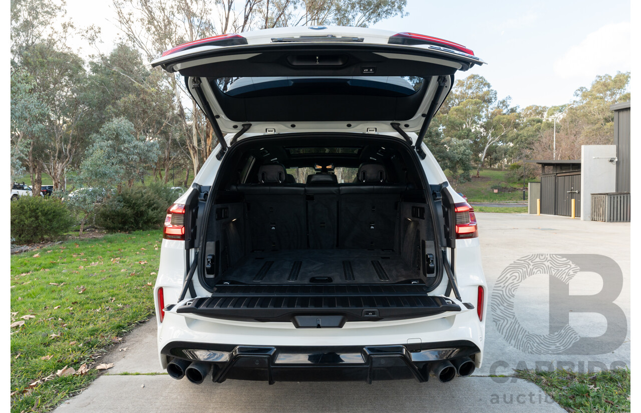 04/2020 BMW X5 M Competition F95 (AWD) MY20 4d Wagon Alpine White Twin Turbo V8 4.4L