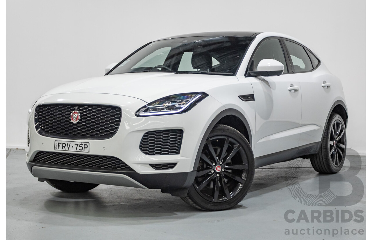 2/2019 Jaguar E-Pace P250 SE (AWD) X540 MY19 4D Wagon Fuji White Turbo 2.0L