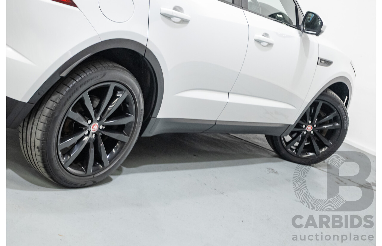 2/2019 Jaguar E-Pace P250 SE (AWD) X540 MY19 4D Wagon Fuji White Turbo 2.0L