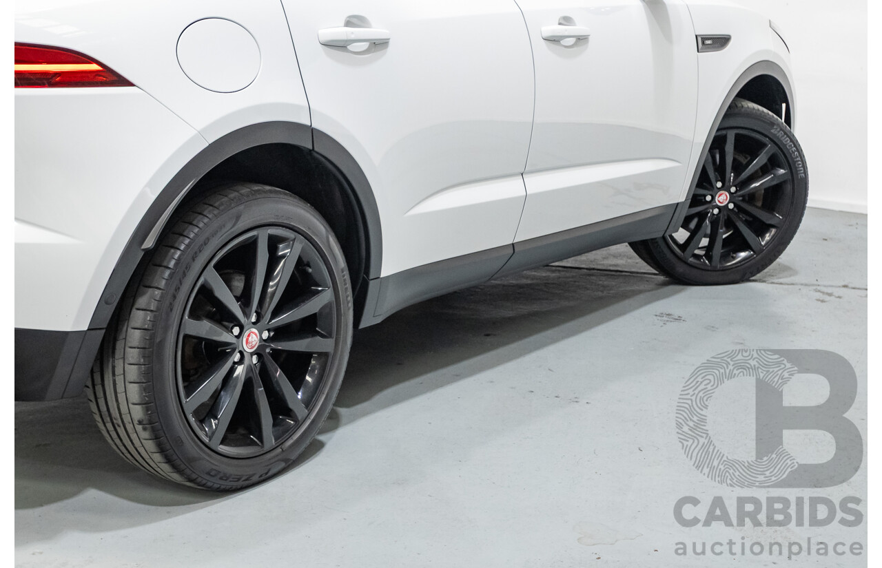 2/2019 Jaguar E-Pace P250 SE (AWD) X540 MY19 4D Wagon Fuji White Turbo 2.0L