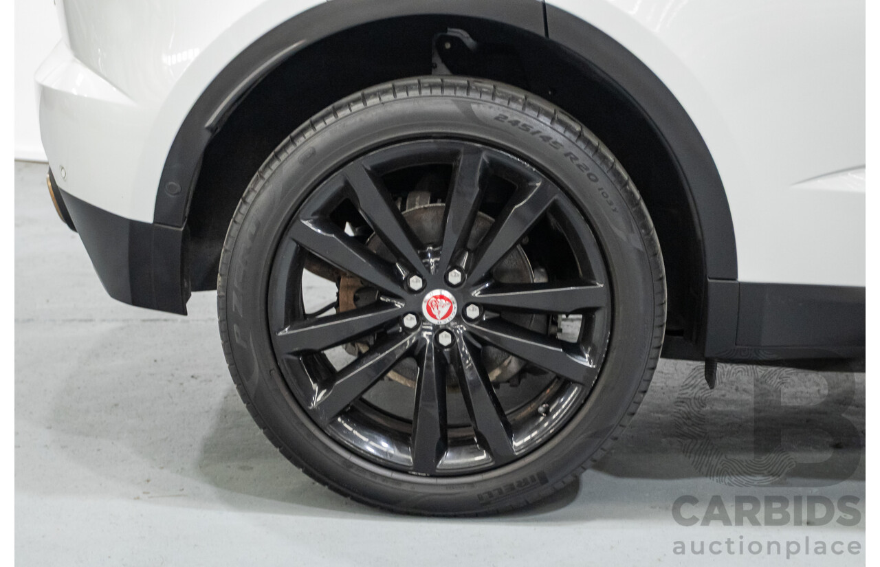 2/2019 Jaguar E-Pace P250 SE (AWD) X540 MY19 4D Wagon Fuji White Turbo 2.0L