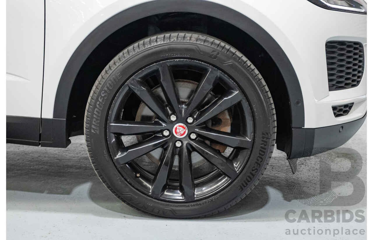 2/2019 Jaguar E-Pace P250 SE (AWD) X540 MY19 4D Wagon Fuji White Turbo 2.0L