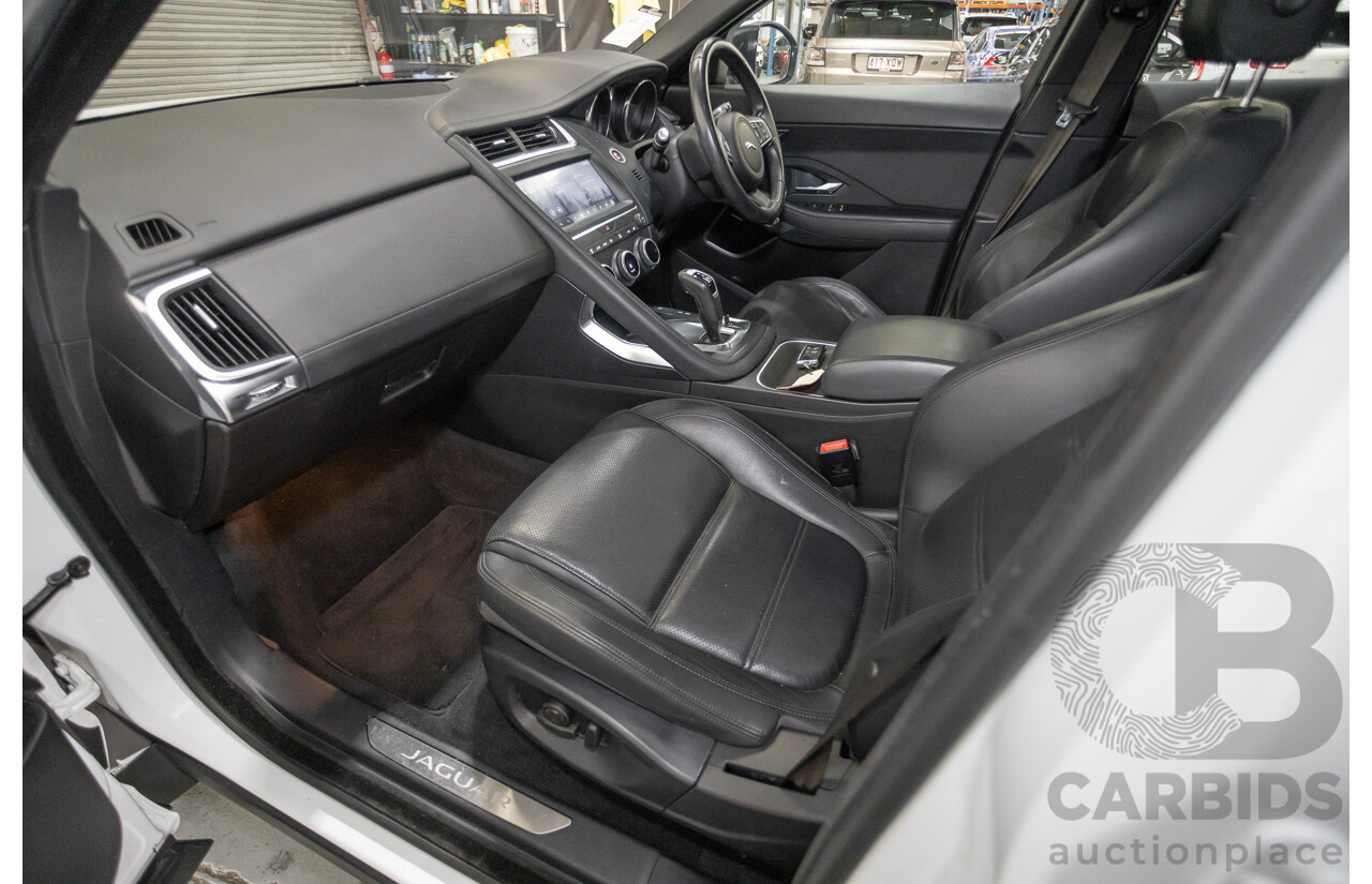 2/2019 Jaguar E-Pace P250 SE (AWD) X540 MY19 4D Wagon Fuji White Turbo 2.0L