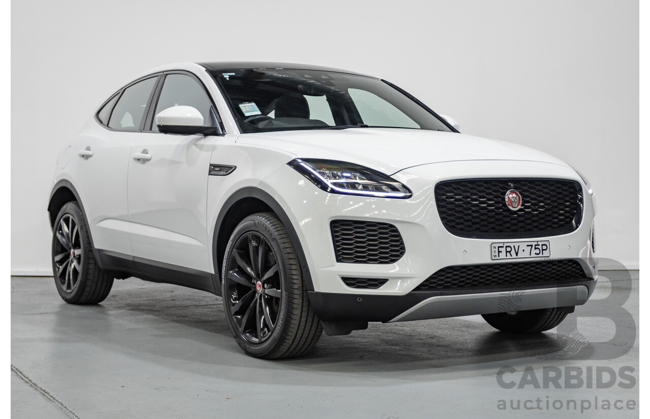 2/2019 Jaguar E-Pace P250 SE (AWD) X540 MY19 4D Wagon Fuji White Turbo 2.0L