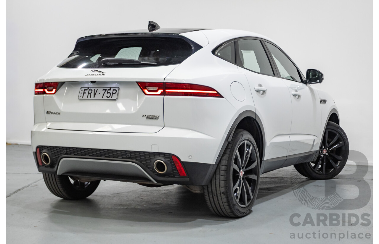 2/2019 Jaguar E-Pace P250 SE (AWD) X540 MY19 4D Wagon Fuji White Turbo 2.0L