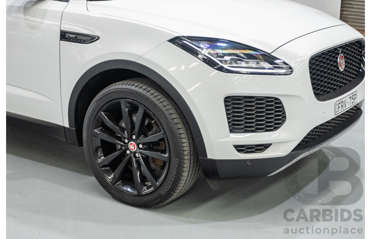 2/2019 Jaguar E-Pace P250 SE (AWD) X540 MY19 4D Wagon Fuji White Turbo 2.0L