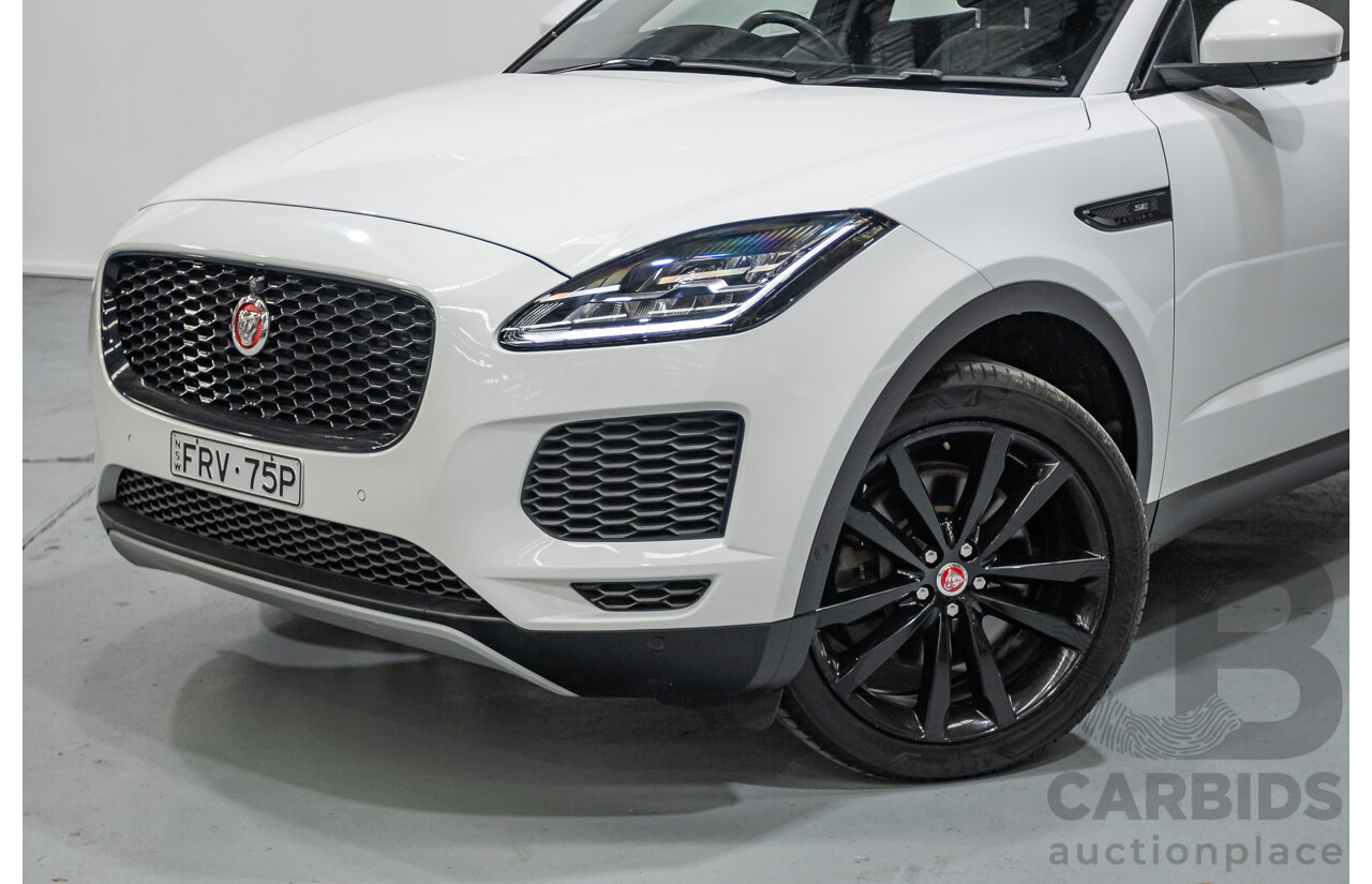 2/2019 Jaguar E-Pace P250 SE (AWD) X540 MY19 4D Wagon Fuji White Turbo 2.0L