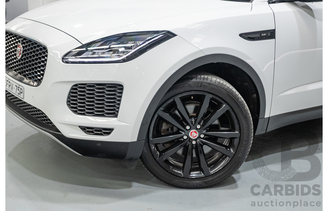 2/2019 Jaguar E-Pace P250 SE (AWD) X540 MY19 4D Wagon Fuji White Turbo 2.0L
