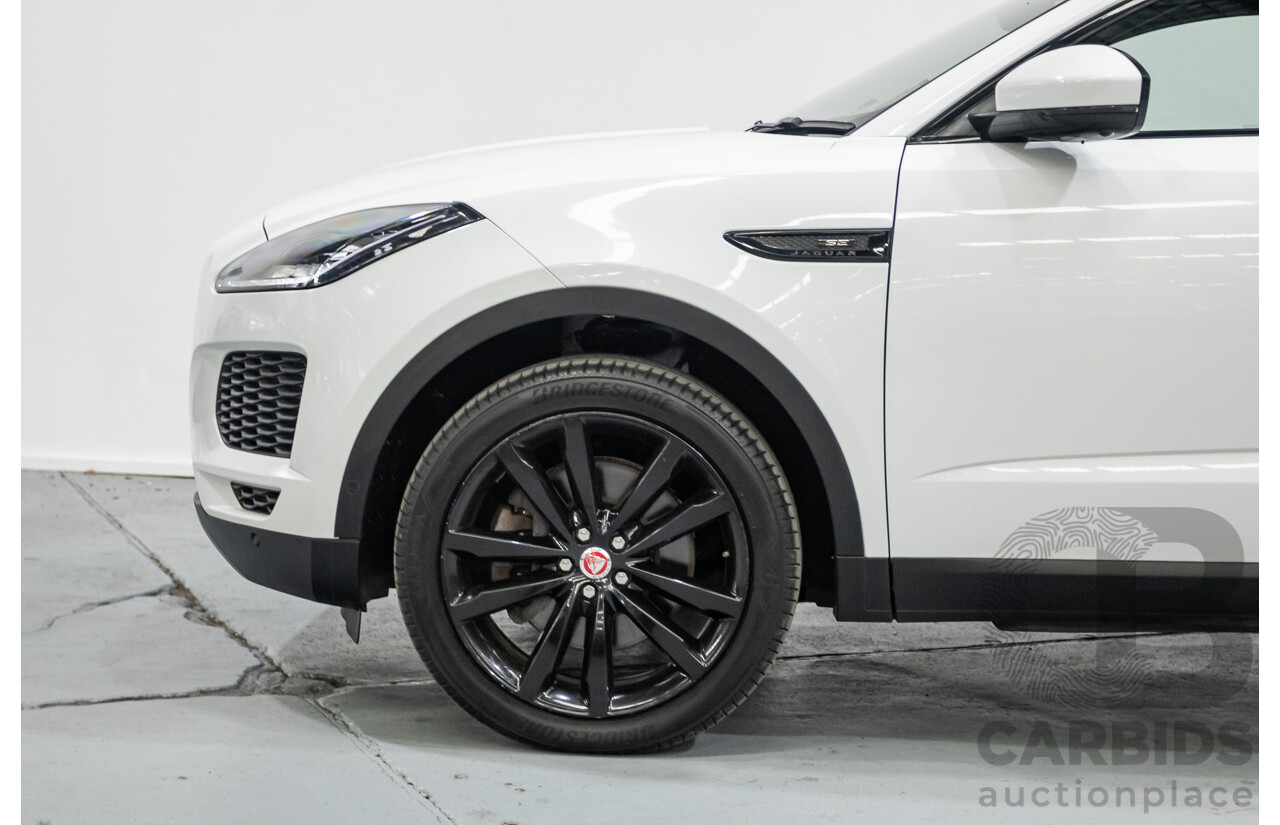 2/2019 Jaguar E-Pace P250 SE (AWD) X540 MY19 4D Wagon Fuji White Turbo 2.0L