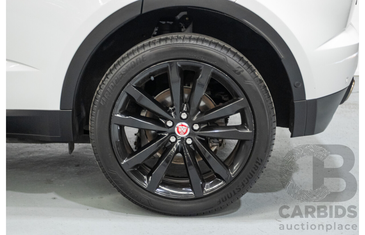 2/2019 Jaguar E-Pace P250 SE (AWD) X540 MY19 4D Wagon Fuji White Turbo 2.0L