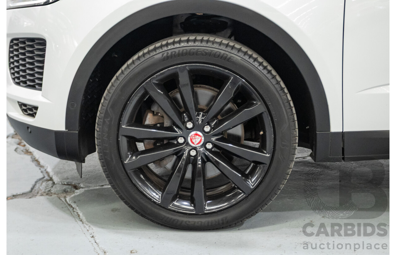 2/2019 Jaguar E-Pace P250 SE (AWD) X540 MY19 4D Wagon Fuji White Turbo 2.0L