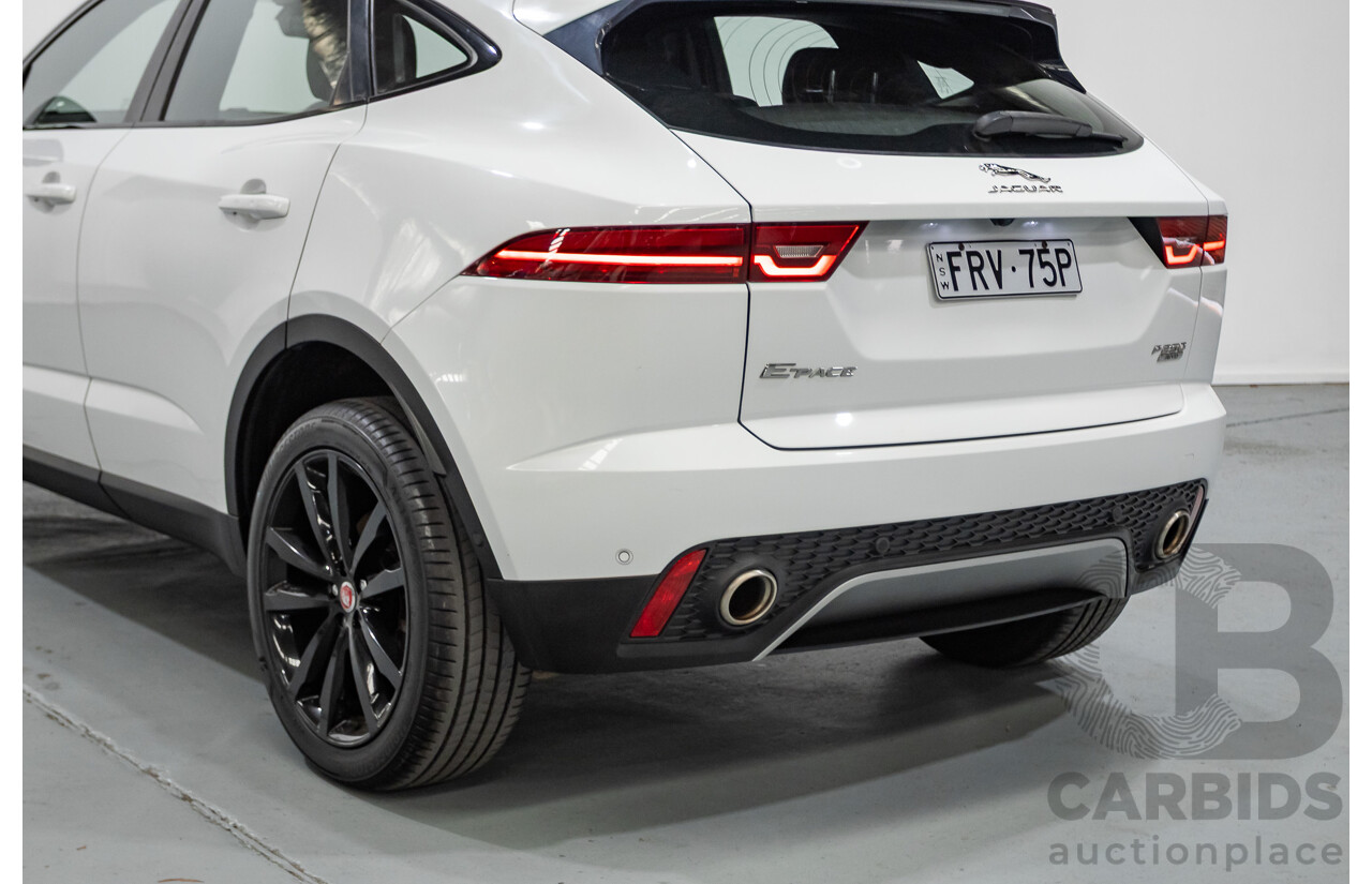 2/2019 Jaguar E-Pace P250 SE (AWD) X540 MY19 4D Wagon Fuji White Turbo 2.0L