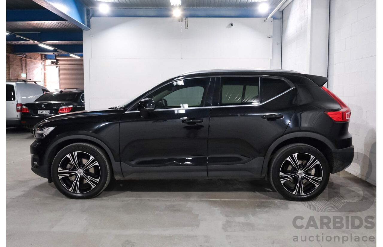 06/2021 Volvo XC40 T4 Inscription (AWD) 536 MY21 4d Wagon Black Turbo Diesel 2.0L