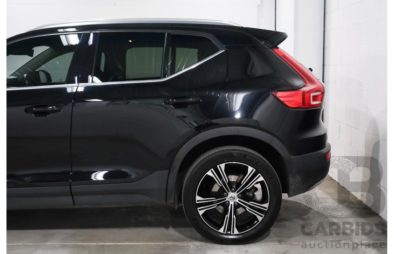 06/2021 Volvo XC40 T4 Inscription (AWD) 536 MY21 4d Wagon Black Turbo Diesel 2.0L