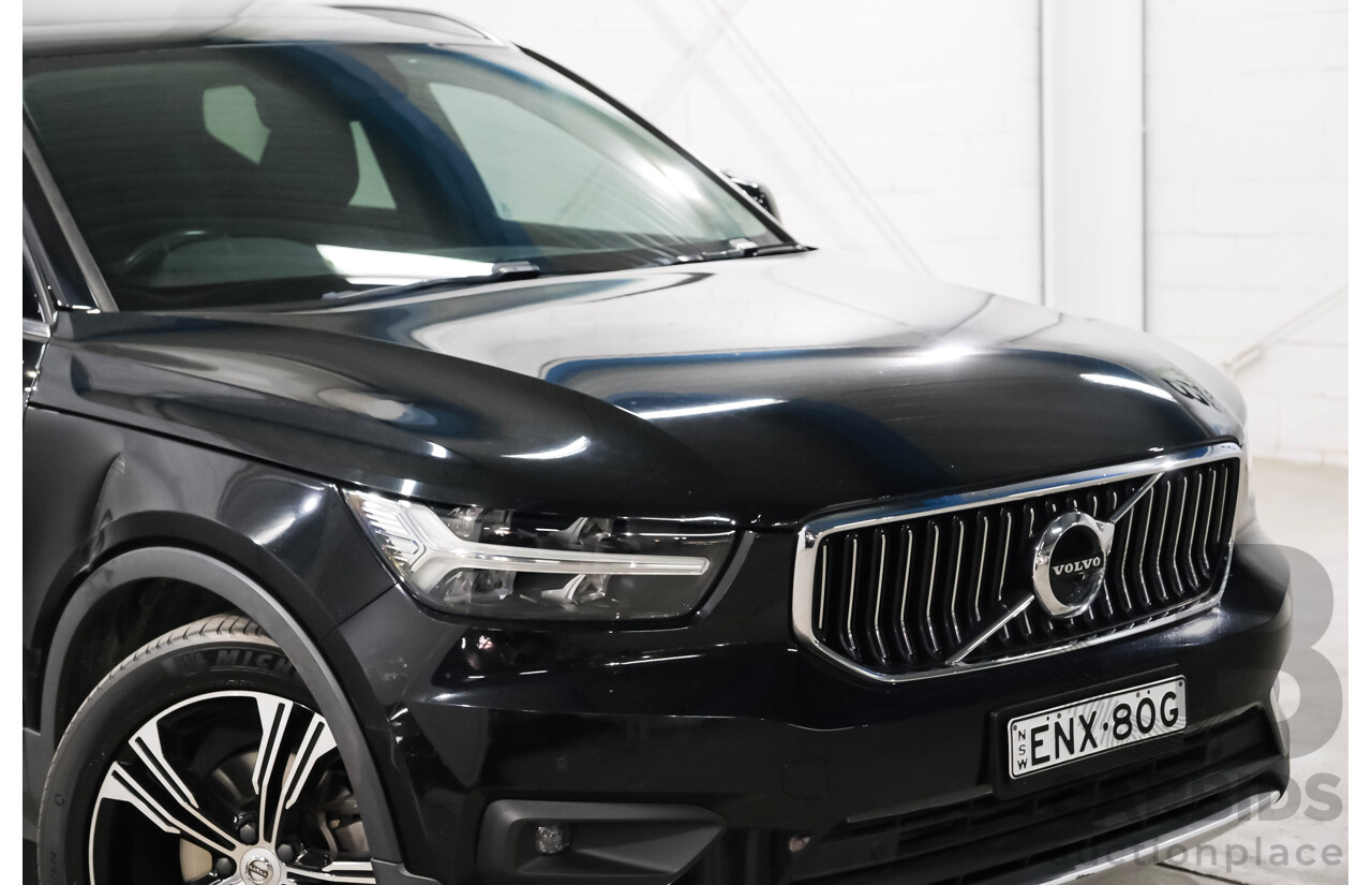 06/2021 Volvo XC40 T4 Inscription (AWD) 536 MY21 4d Wagon Black Turbo Diesel 2.0L