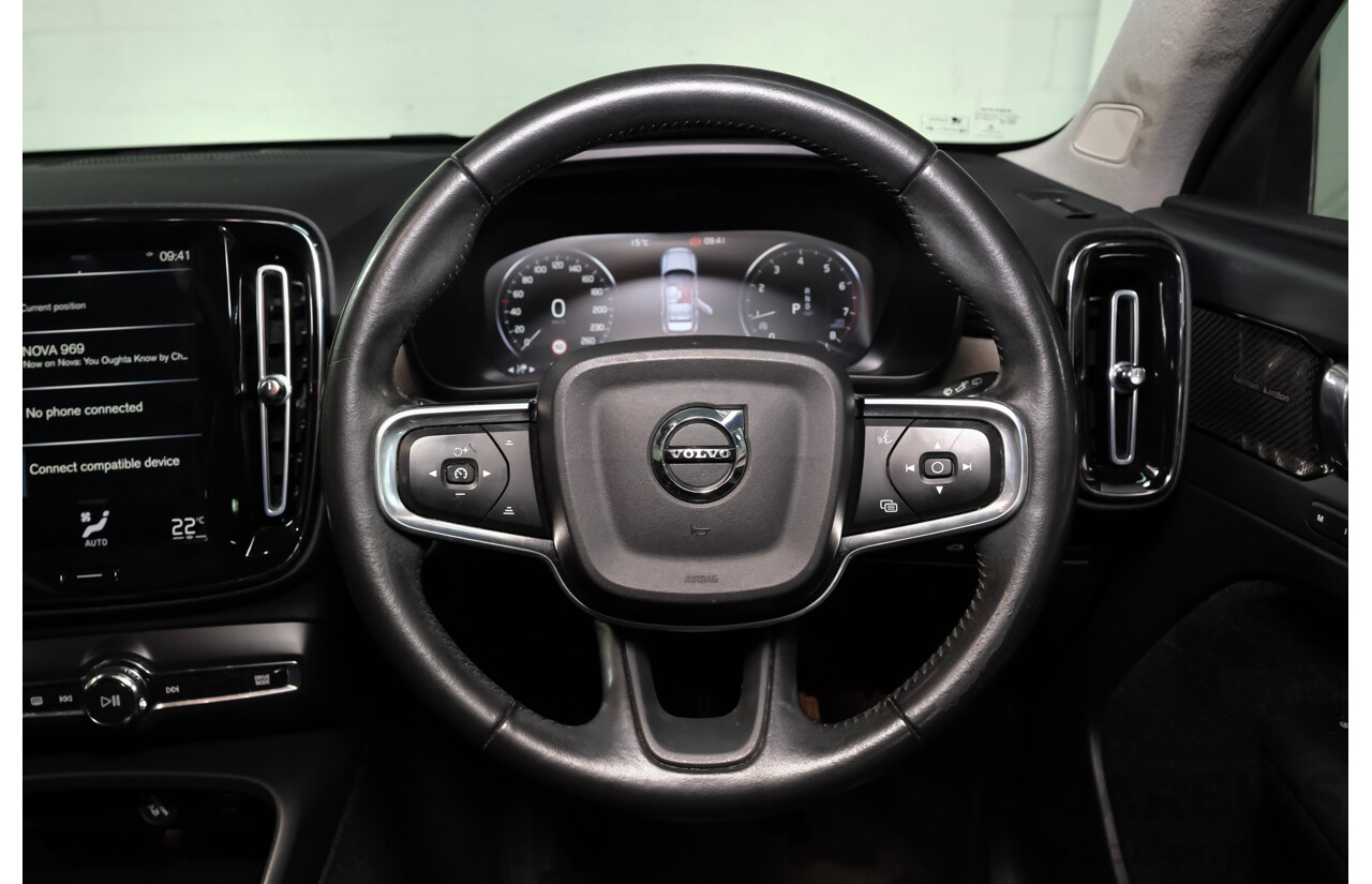 06/2021 Volvo XC40 T4 Inscription (AWD) 536 MY21 4d Wagon Black Turbo Diesel 2.0L