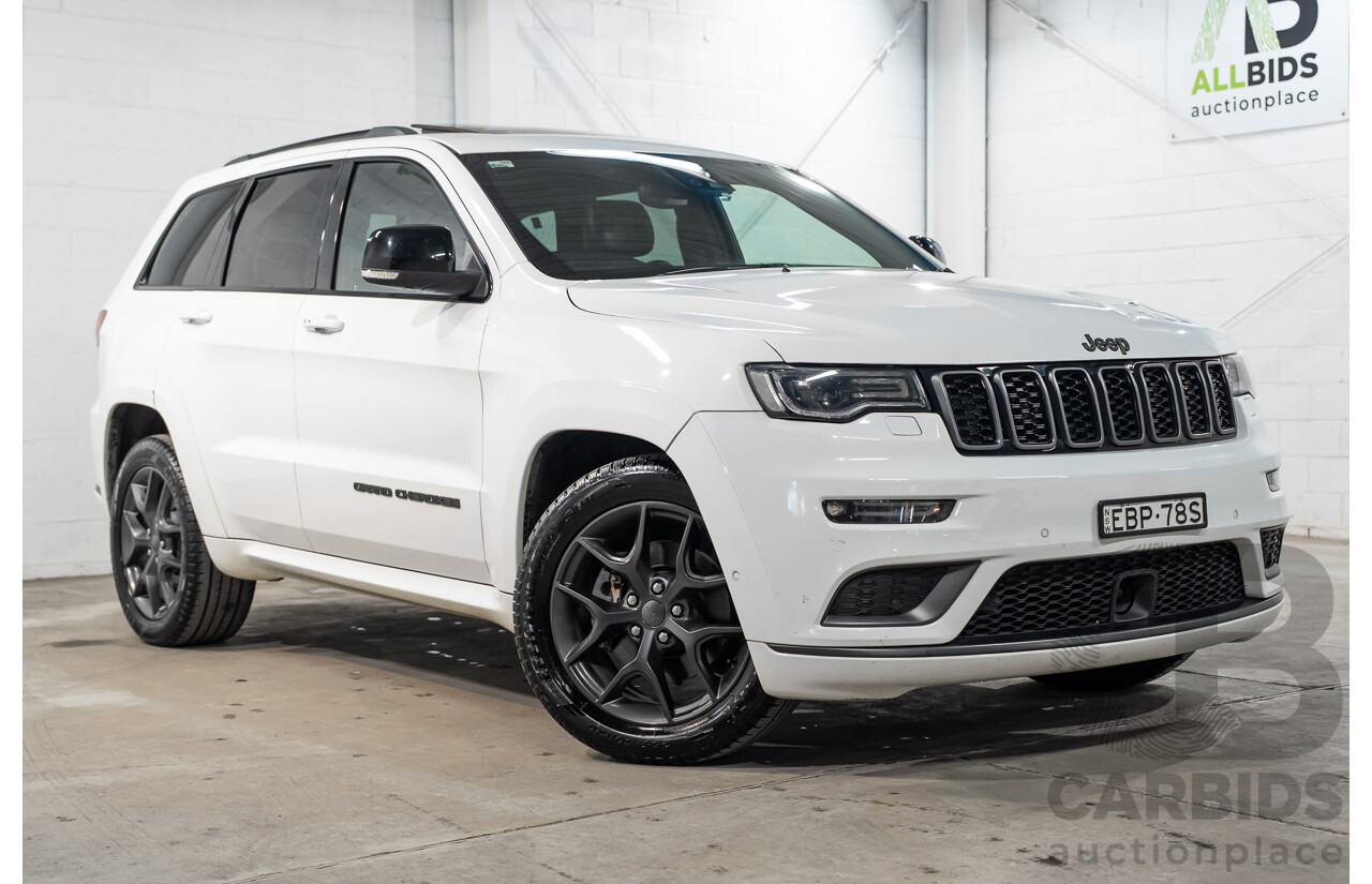 05/2019 Jeep Grand Cherokee S-Limited (4x4) WK MY19 4d Wagon Bright White 5.7L V8