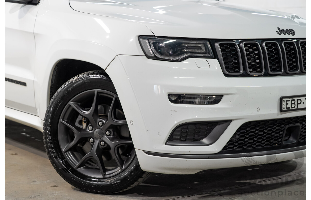 05/2019 Jeep Grand Cherokee S-Limited (4x4) WK MY19 4d Wagon Bright White 5.7L V8