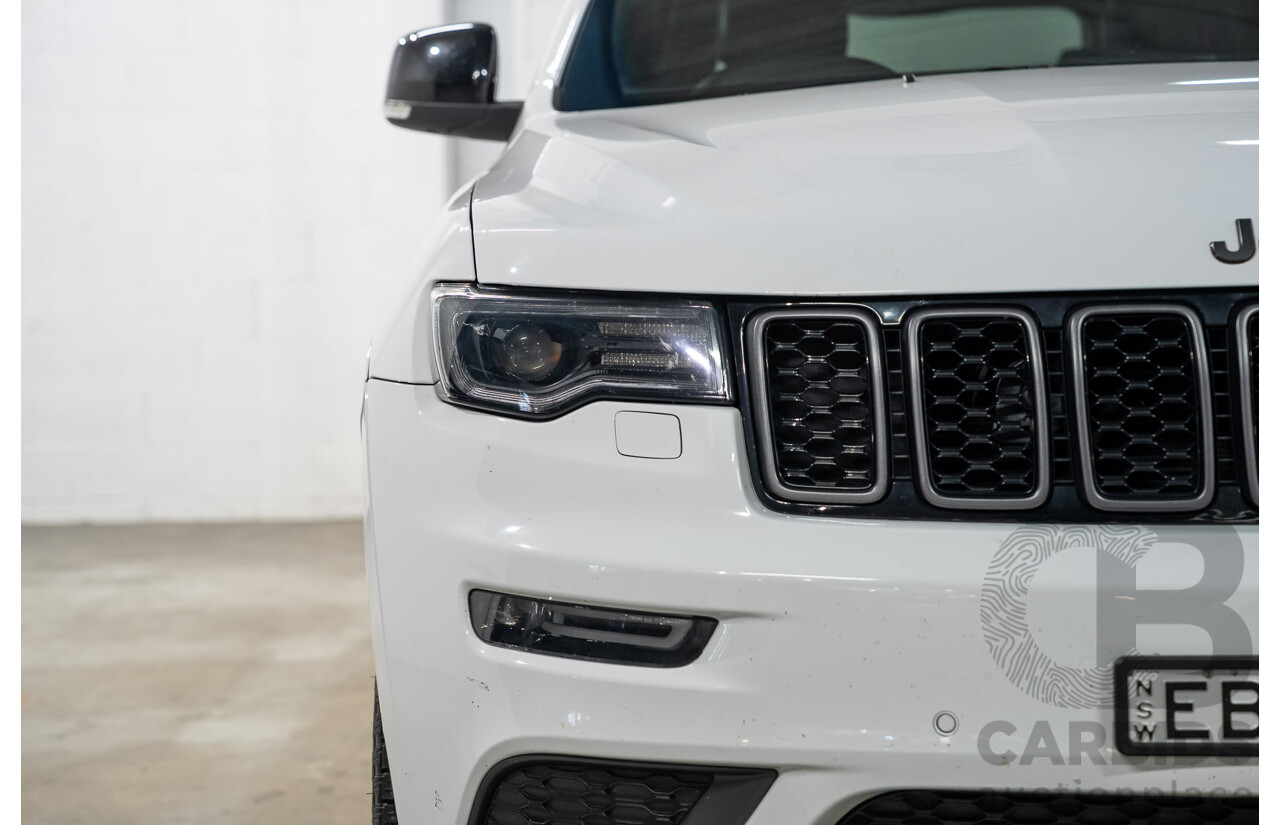 05/2019 Jeep Grand Cherokee S-Limited (4x4) WK MY19 4d Wagon Bright White 5.7L V8