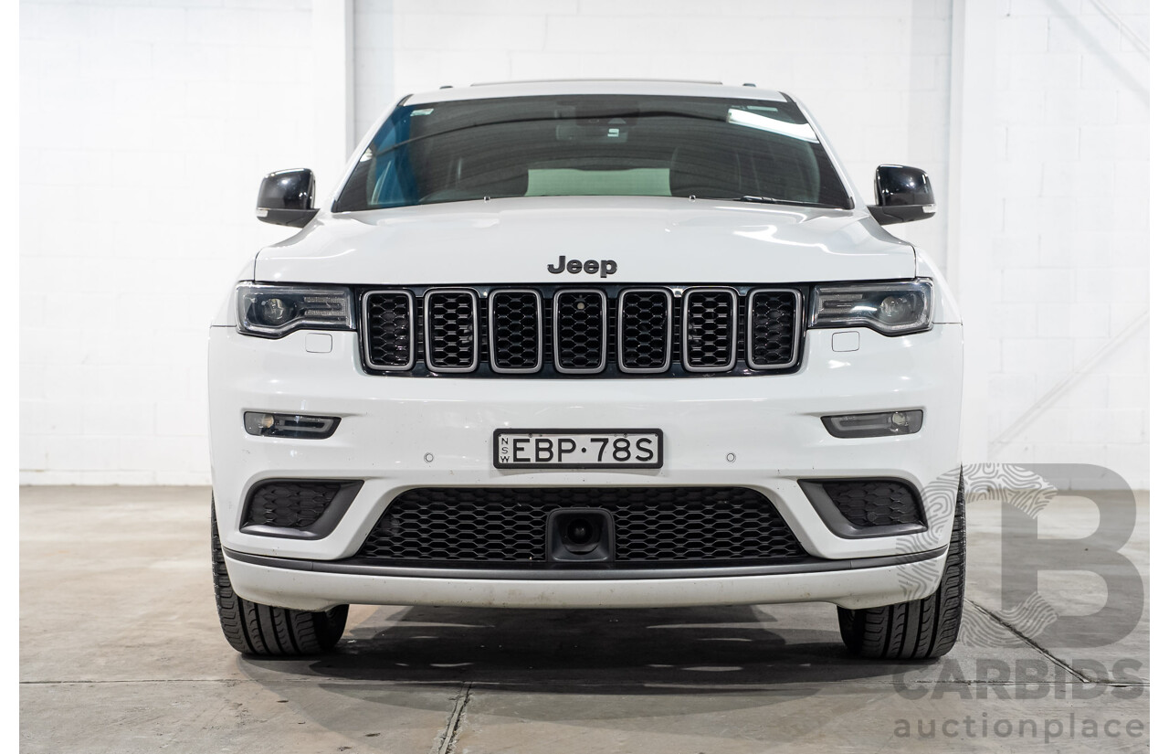 05/2019 Jeep Grand Cherokee S-Limited (4x4) WK MY19 4d Wagon Bright White 5.7L V8