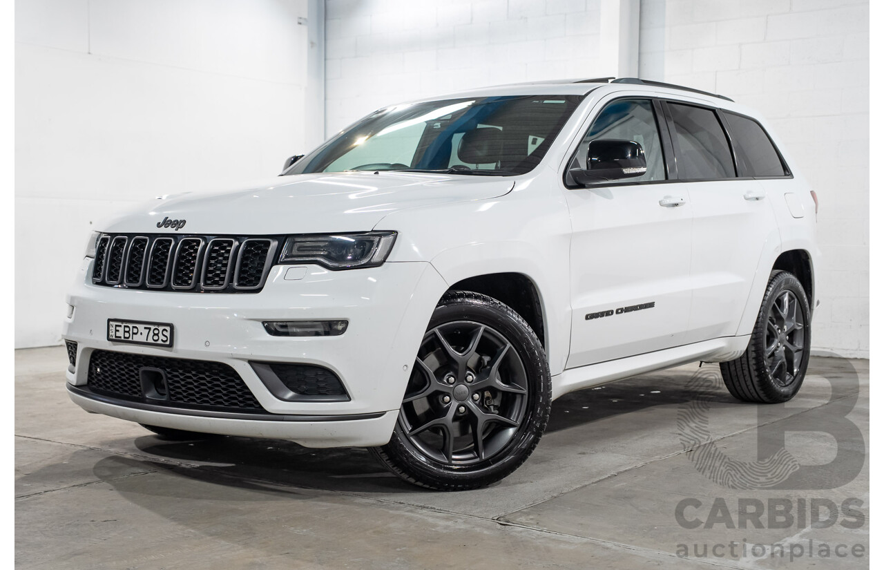 05/2019 Jeep Grand Cherokee S-Limited (4x4) WK MY19 4d Wagon Bright White 5.7L V8