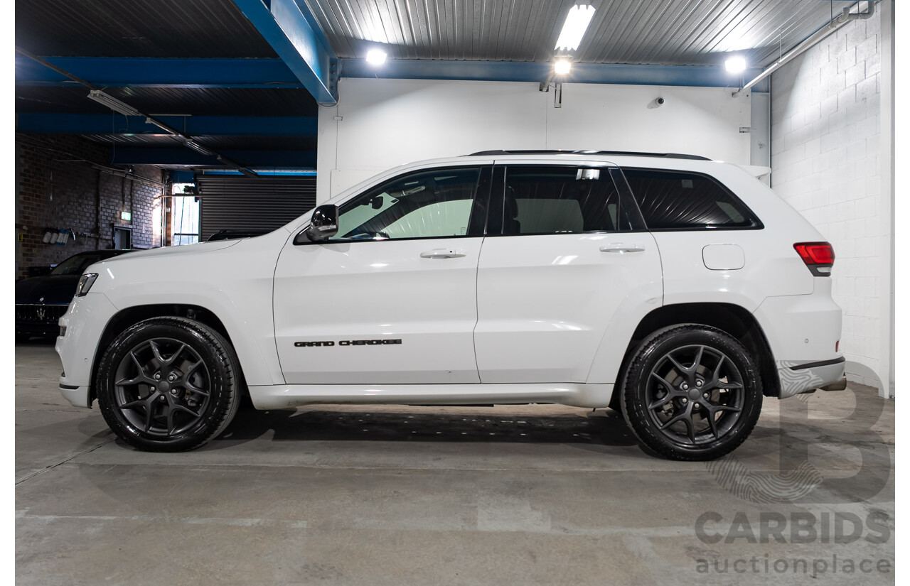 05/2019 Jeep Grand Cherokee S-Limited (4x4) WK MY19 4d Wagon Bright White 5.7L V8