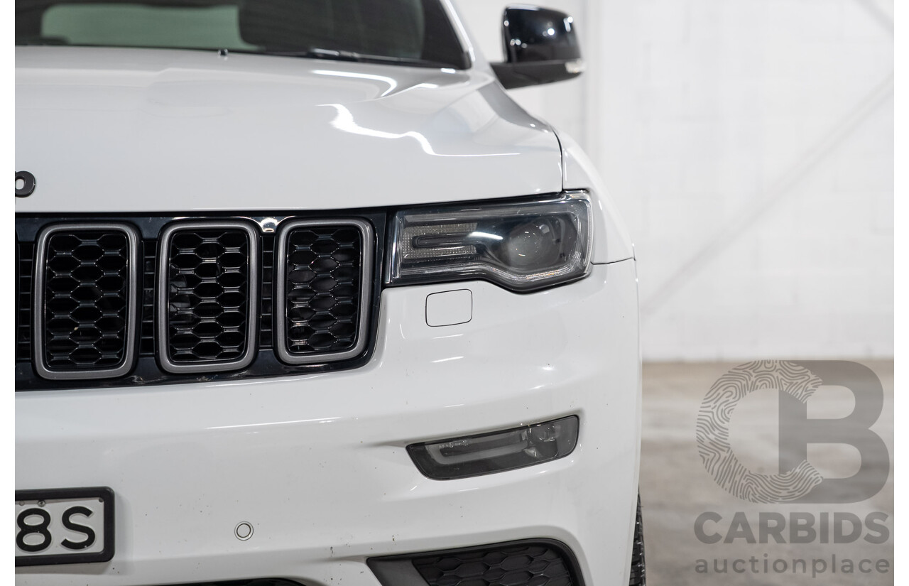 05/2019 Jeep Grand Cherokee S-Limited (4x4) WK MY19 4d Wagon Bright White 5.7L V8