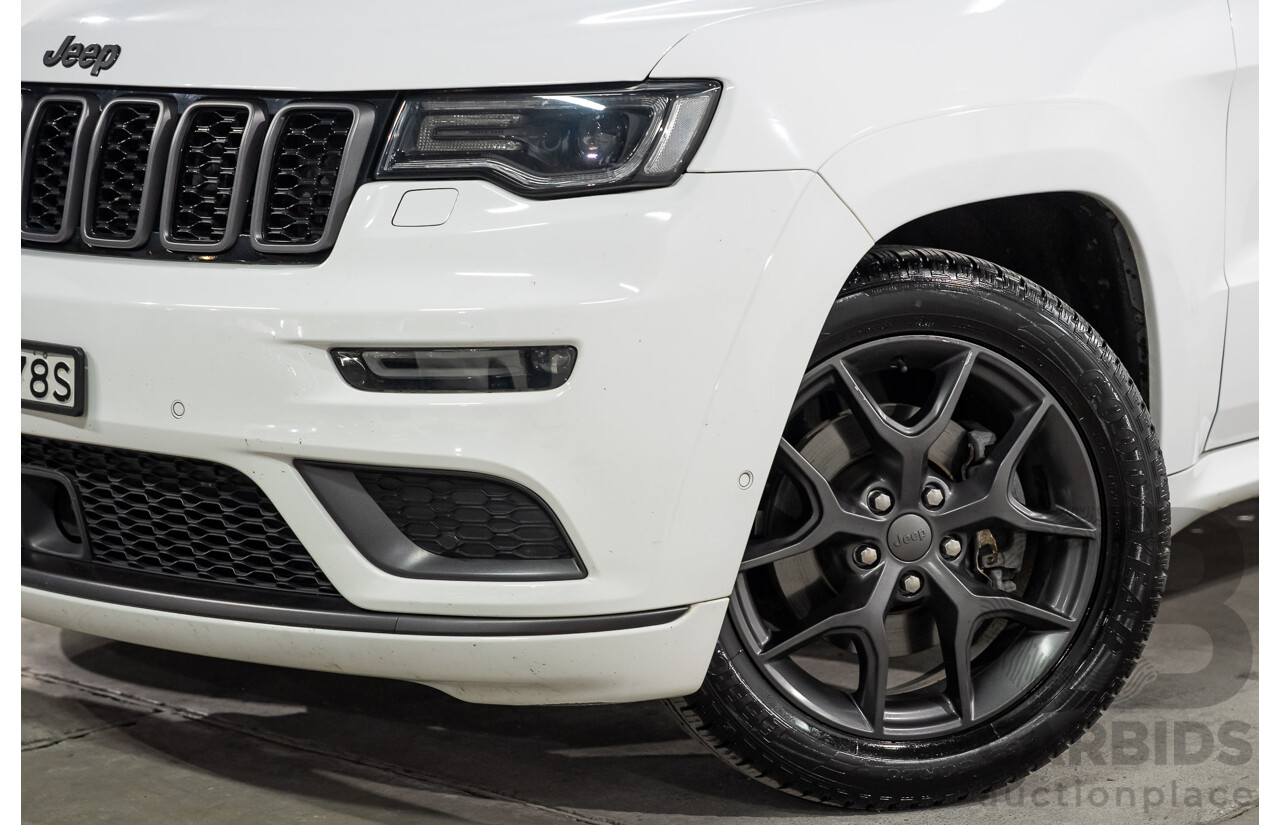 05/2019 Jeep Grand Cherokee S-Limited (4x4) WK MY19 4d Wagon Bright White 5.7L V8