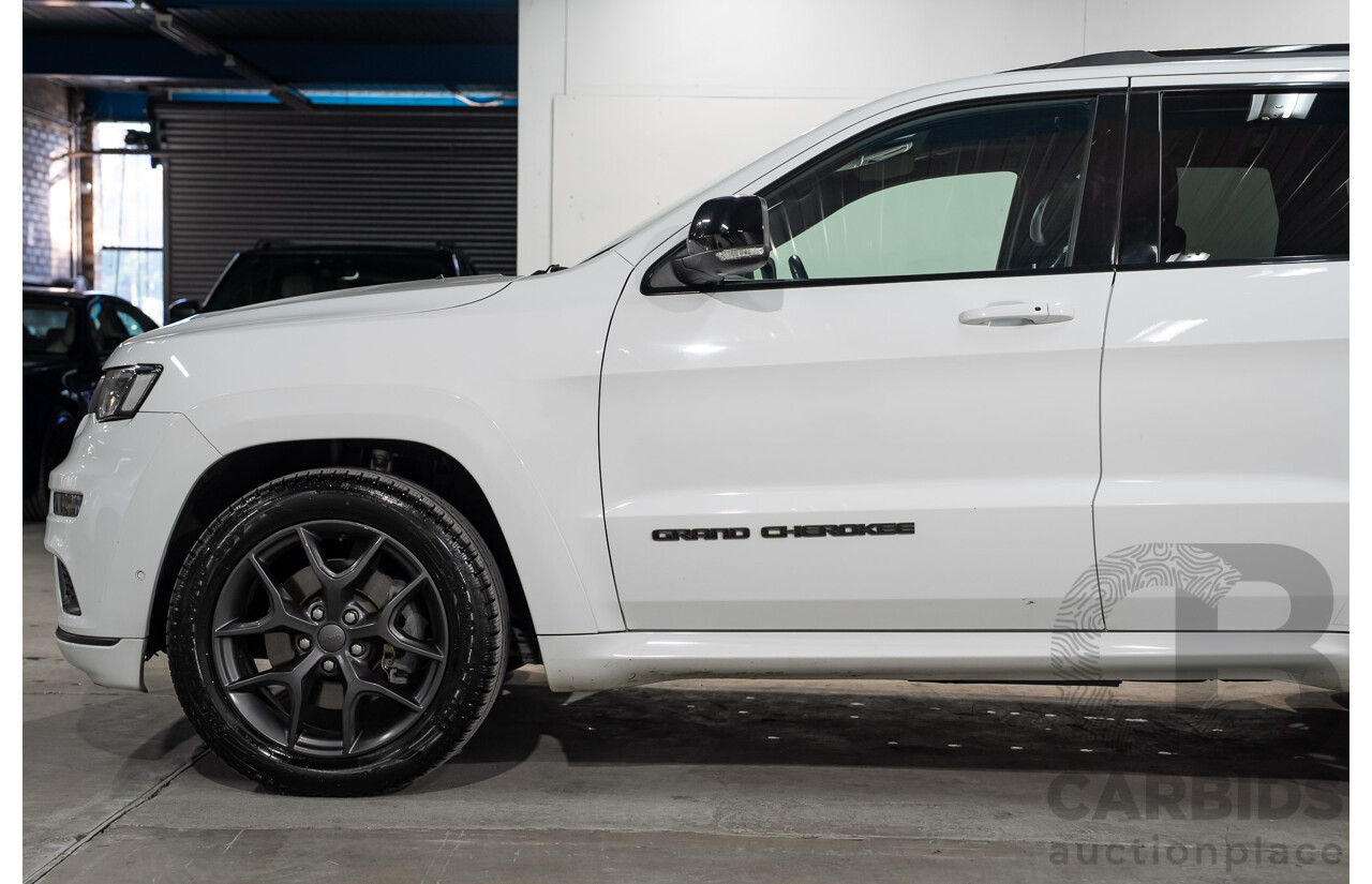 05/2019 Jeep Grand Cherokee S-Limited (4x4) WK MY19 4d Wagon Bright White 5.7L V8