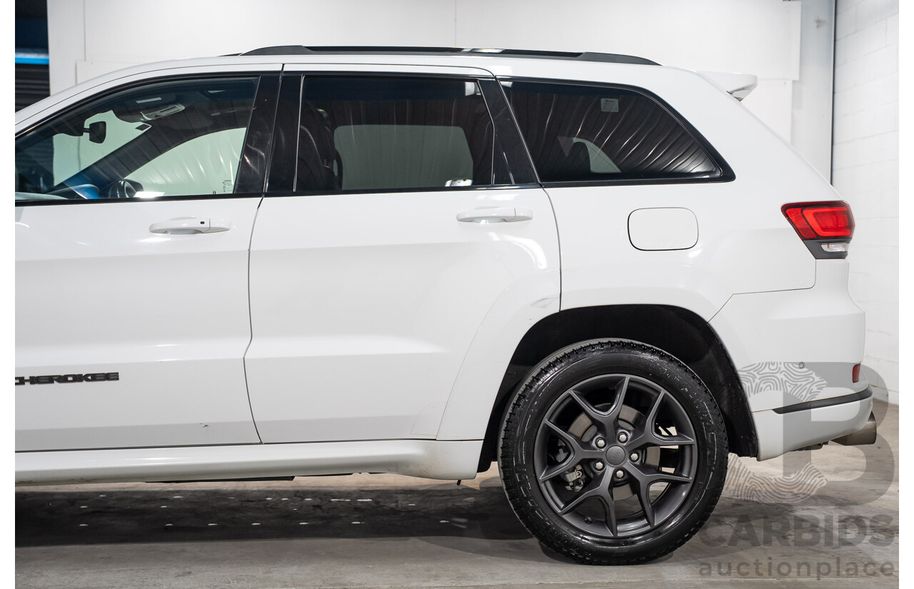 05/2019 Jeep Grand Cherokee S-Limited (4x4) WK MY19 4d Wagon Bright White 5.7L V8