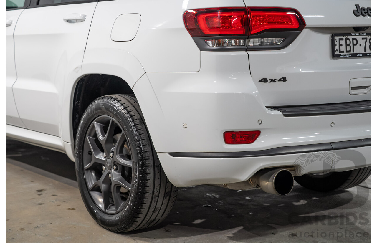 05/2019 Jeep Grand Cherokee S-Limited (4x4) WK MY19 4d Wagon Bright White 5.7L V8