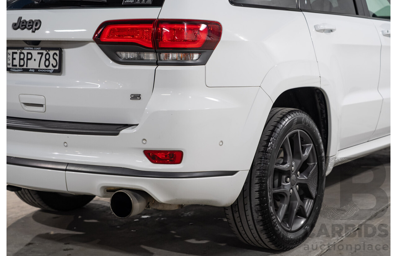 05/2019 Jeep Grand Cherokee S-Limited (4x4) WK MY19 4d Wagon Bright White 5.7L V8
