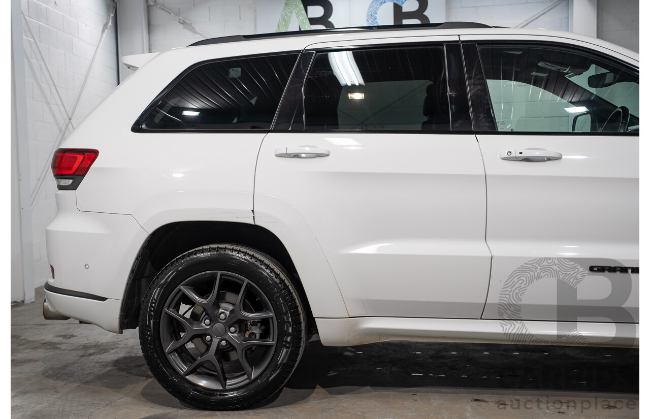 05/2019 Jeep Grand Cherokee S-Limited (4x4) WK MY19 4d Wagon Bright White 5.7L V8