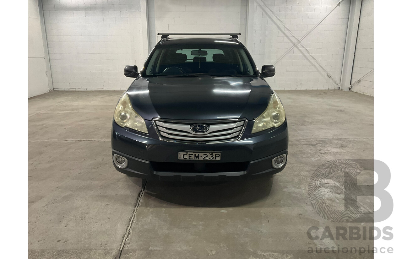 9/2011 Subaru Outback 2.5i (AWD) MY11 4d Wagon Grey 2.5L