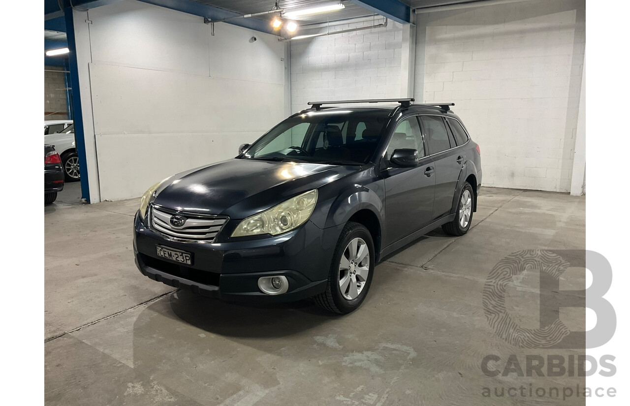 9/2011 Subaru Outback 2.5i (AWD) MY11 4d Wagon Grey 2.5L