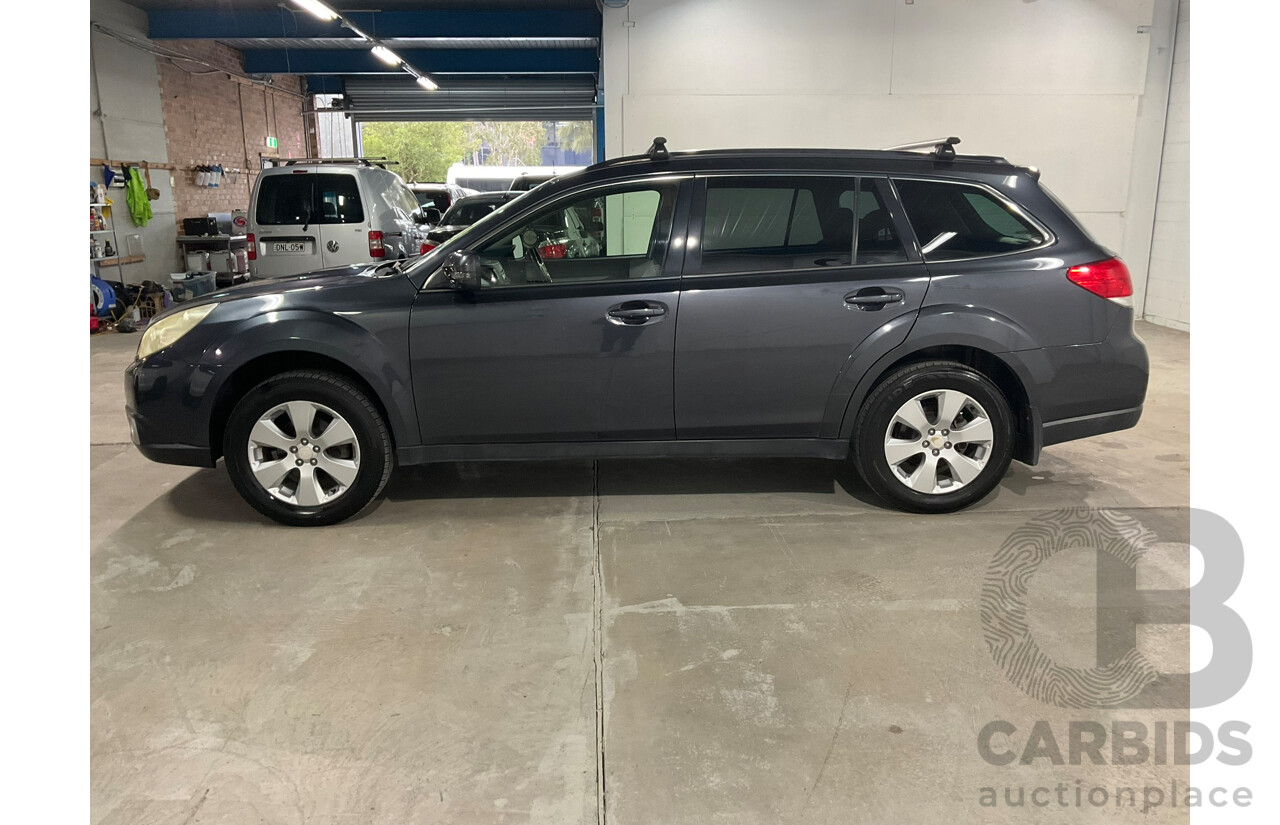 9/2011 Subaru Outback 2.5i (AWD) MY11 4d Wagon Grey 2.5L