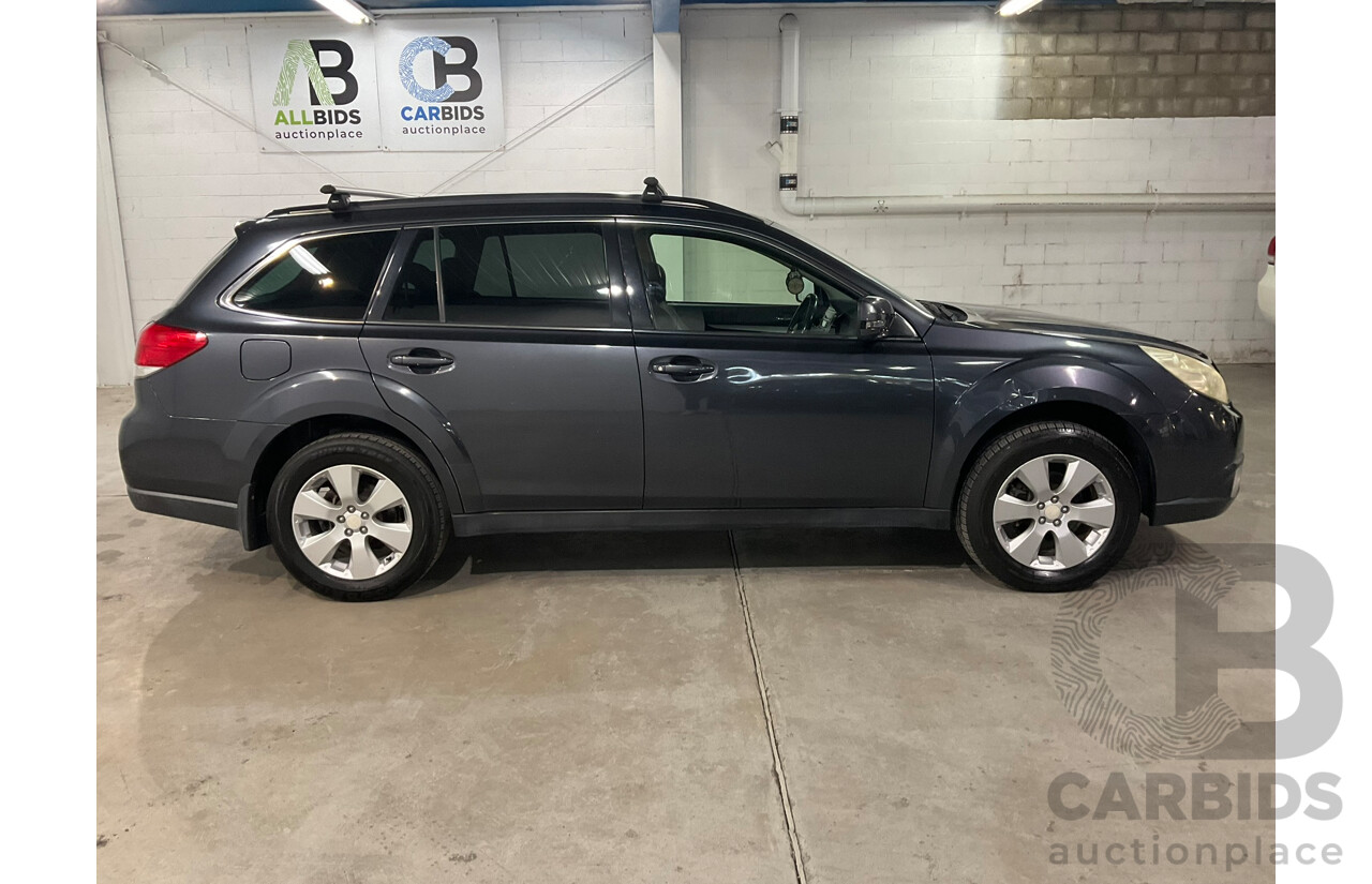9/2011 Subaru Outback 2.5i (AWD) MY11 4d Wagon Grey 2.5L