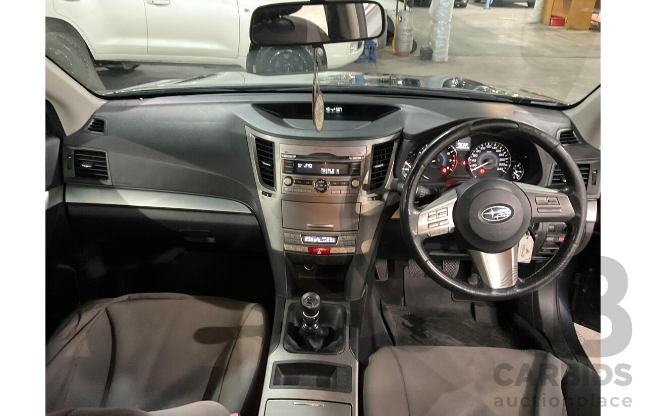9/2011 Subaru Outback 2.5i (AWD) MY11 4d Wagon Grey 2.5L
