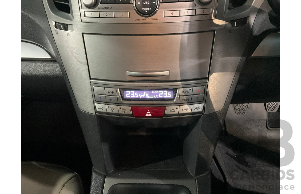 9/2011 Subaru Outback 2.5i (AWD) MY11 4d Wagon Grey 2.5L