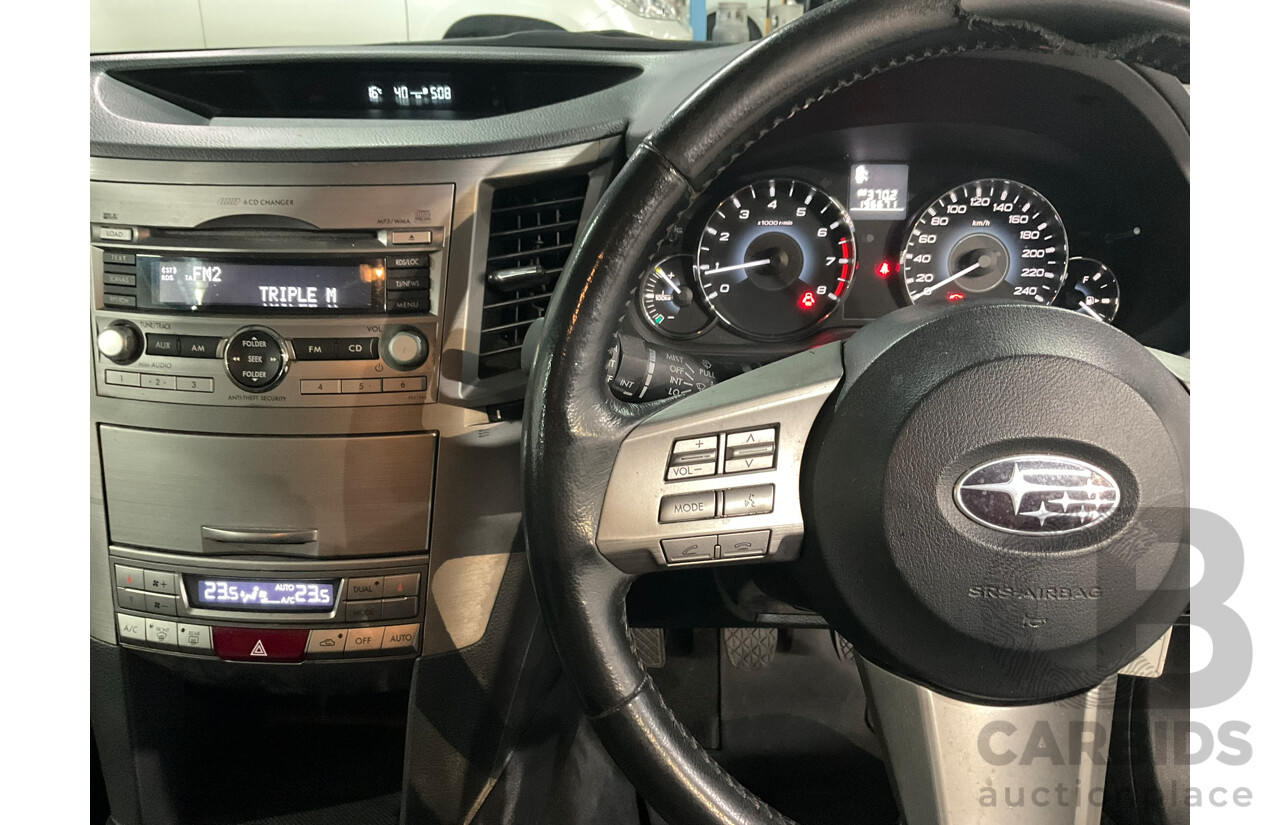 9/2011 Subaru Outback 2.5i (AWD) MY11 4d Wagon Grey 2.5L