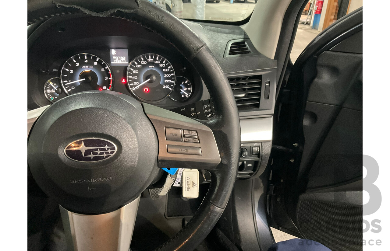 9/2011 Subaru Outback 2.5i (AWD) MY11 4d Wagon Grey 2.5L