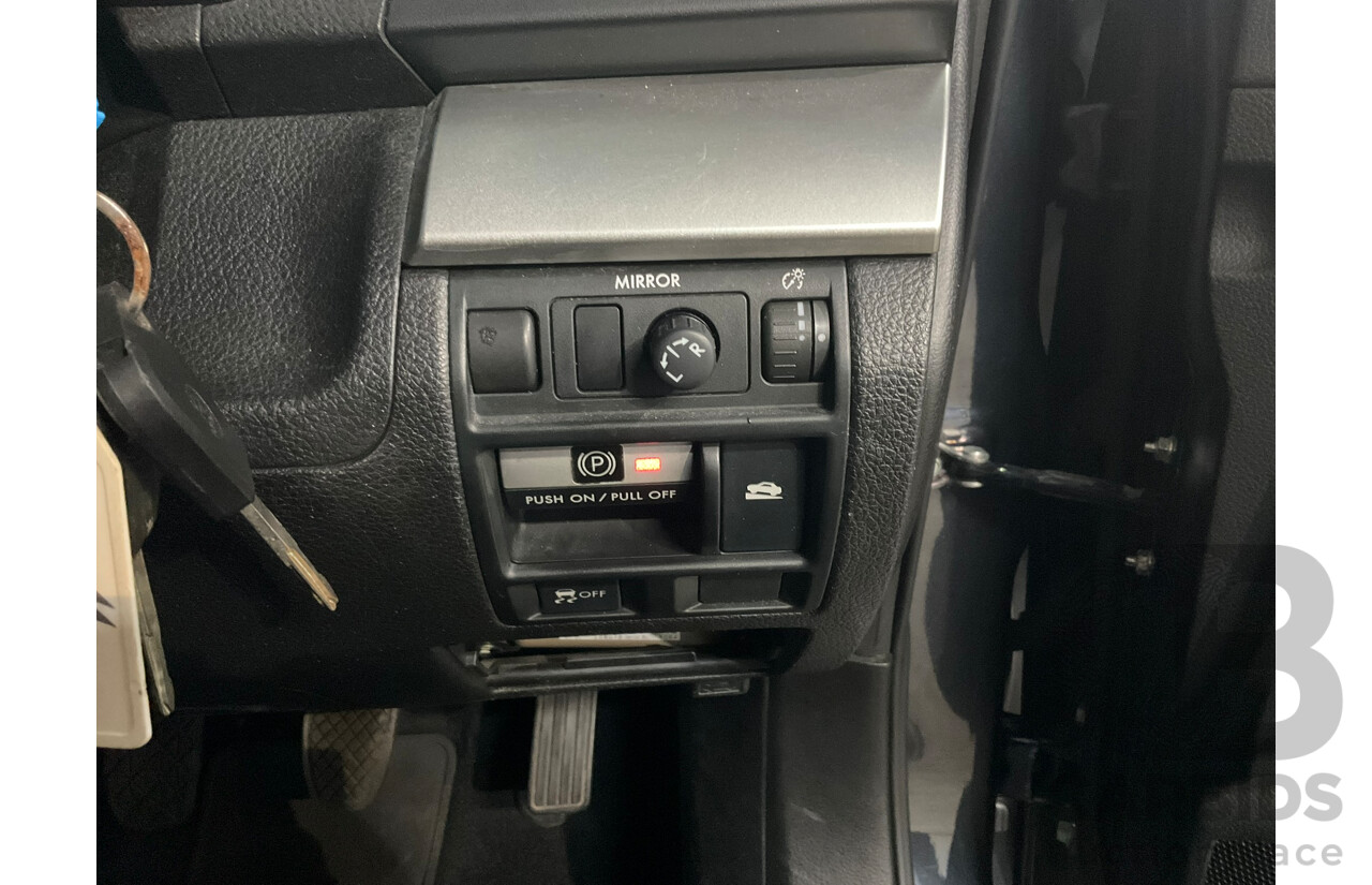 9/2011 Subaru Outback 2.5i (AWD) MY11 4d Wagon Grey 2.5L