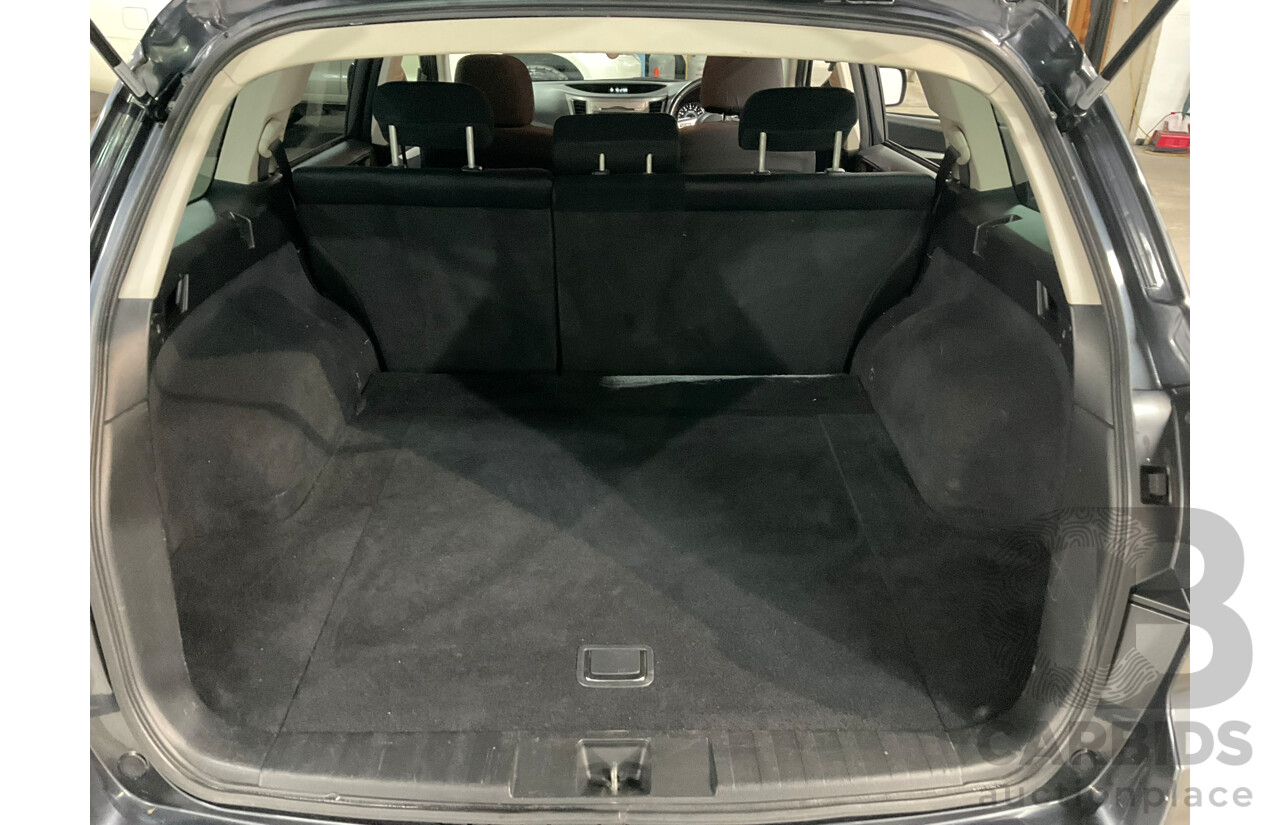9/2011 Subaru Outback 2.5i (AWD) MY11 4d Wagon Grey 2.5L