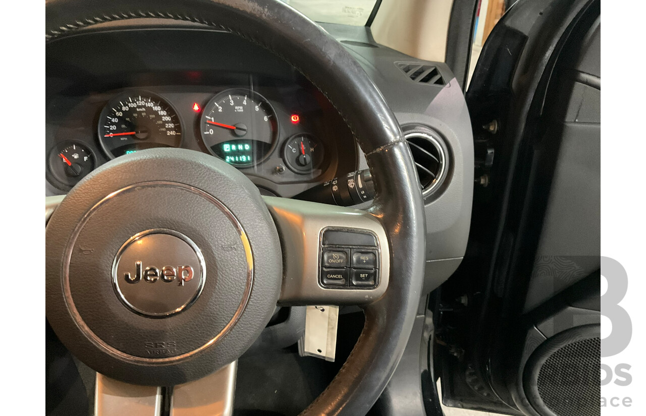 03/2013 Jeep Compass SPORT (4x2) MK MY12 4d Wagon Black 2.0L