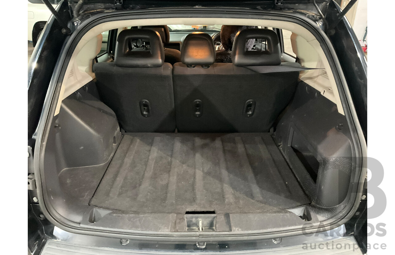03/2013 Jeep Compass SPORT (4x2) MK MY12 4d Wagon Black 2.0L